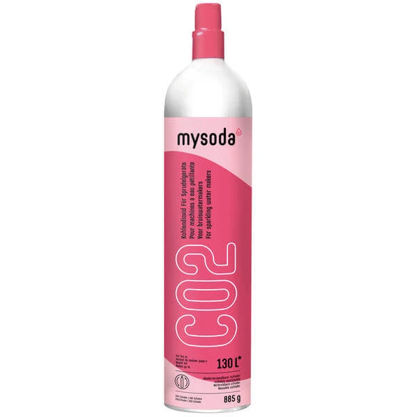 Mysoda My Soda 130l-Austauschzylinder - Kohlensäure Zylinder Für Wassersprudler