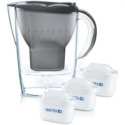 Marella Graphite Inkl. 3 Filter - Brita Wasserfilter