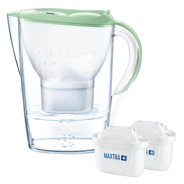 Marella Hellgrün Inkl. 2 Maxtra + 2 Kartuschen - Brita Wasserfilter