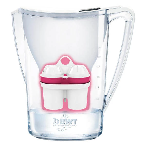 BWT Penguin Weiss 2.7 L Krug Elektronisch - Brita Wasserfilter – Bild 2