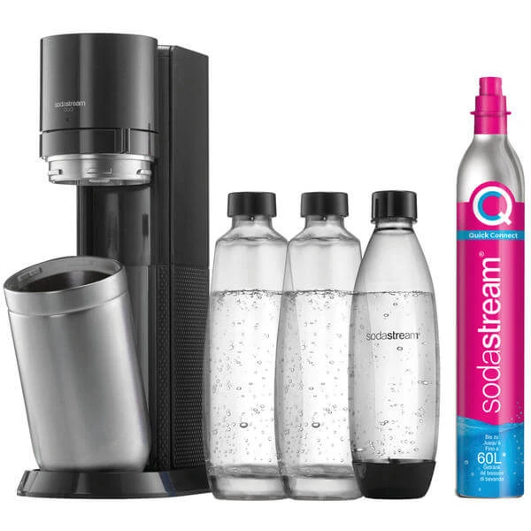 Sodastream DUO Black Mega Pack - Trinkwassersprudler