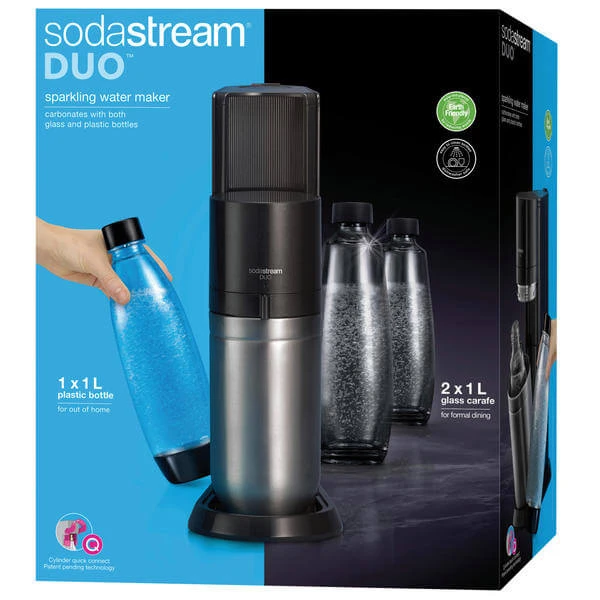 Sodastream DUO Black Mega Pack - Trinkwassersprudler – Bild 2
