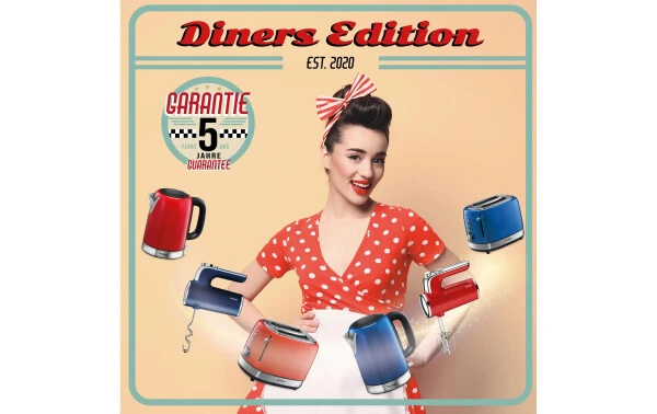 Trisa Diners Edition Wasserkocher Blau - Wasserkocher – Bild 3