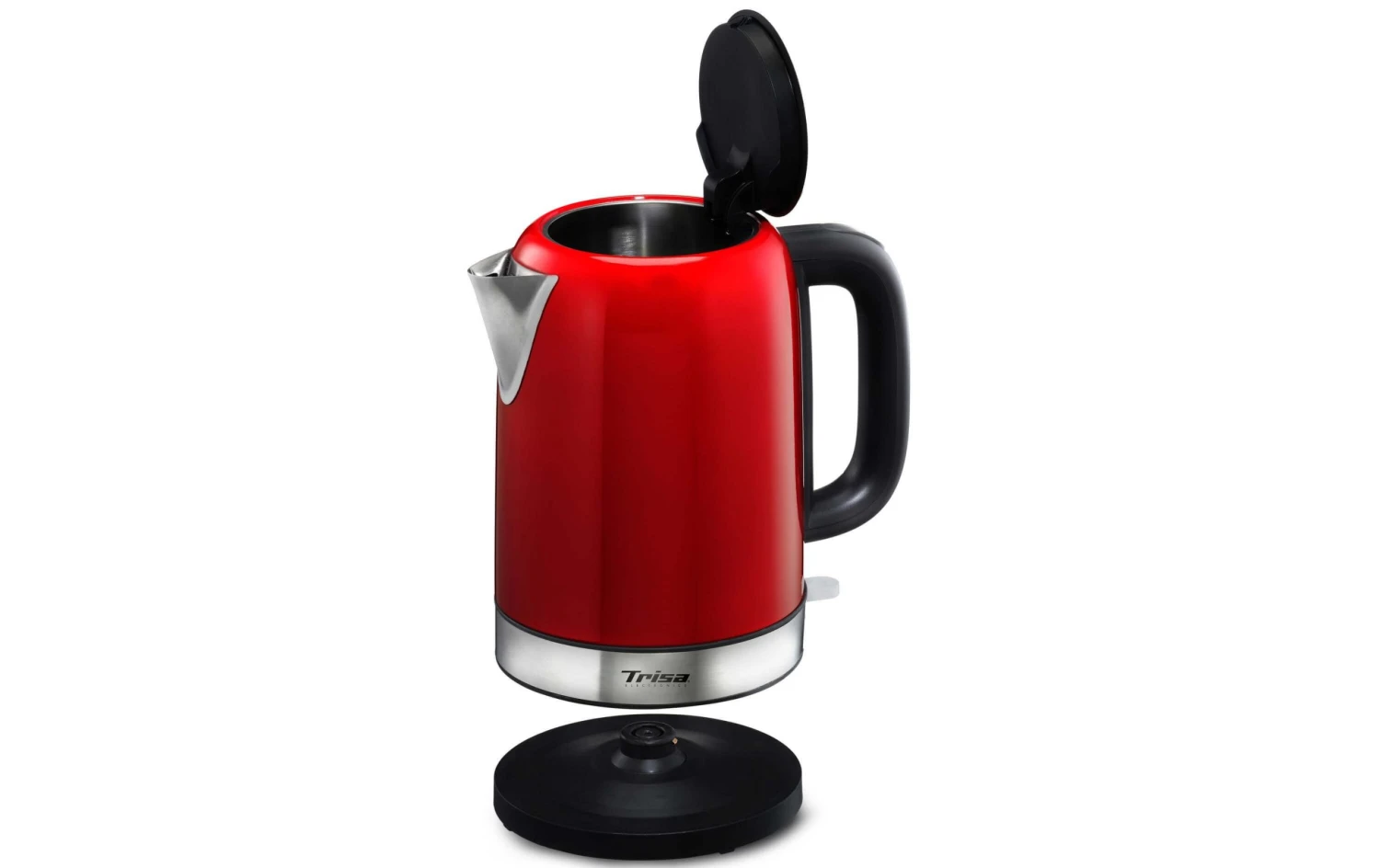 Trisa Wasserkocher Diners Edition 1.7 L, Rot - Wasserkocher – Bild 2