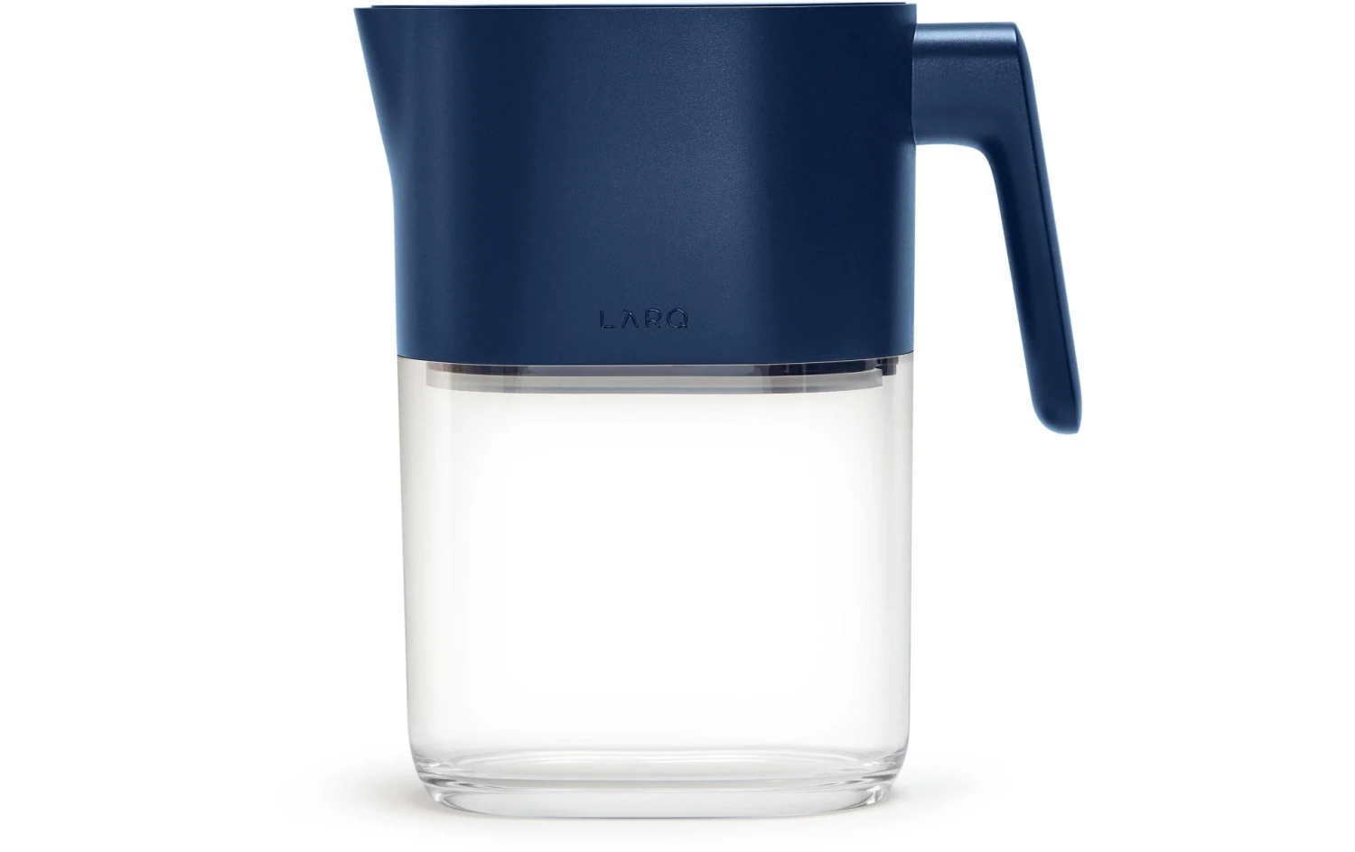 LARQ Tischwasserfilter PureVis Dunkelblau/Transparent - Brita Wasserfilter