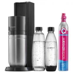 Sodastream DUO Black/metal - Trinkwassersprudler