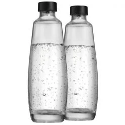 Sodastream 2 X 1L Glaskaraffe - Zubehör Trinkwassersprudler