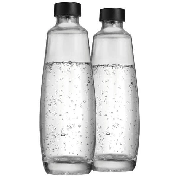 Sodastream 2 X 1L Glaskaraffe - Zubehör Trinkwassersprudler